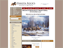 Tablet Screenshot of dakotarocks.com